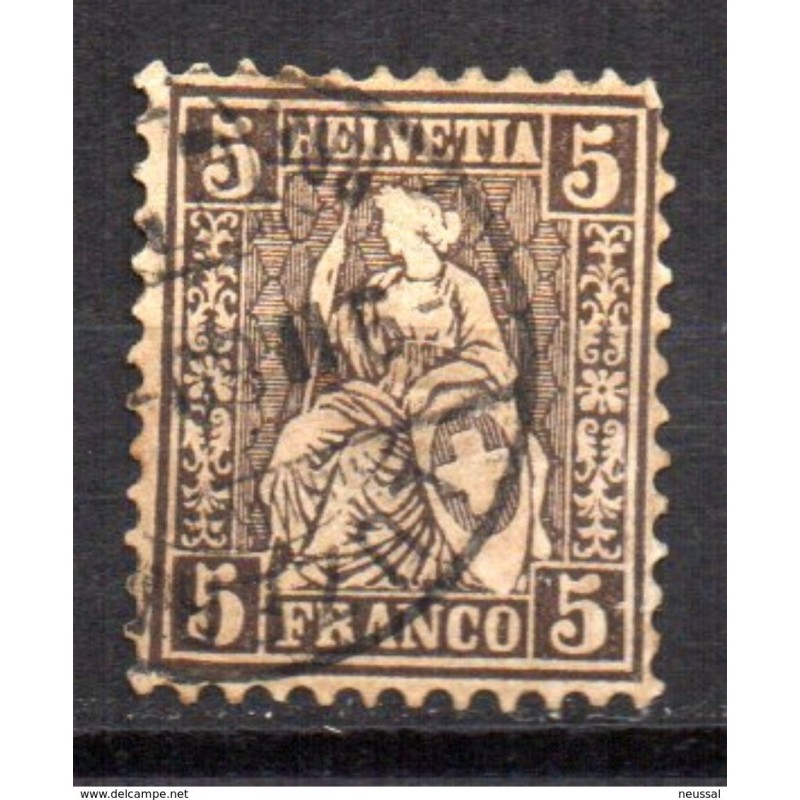 Sello n 50 suiza Sello n 50 suiza