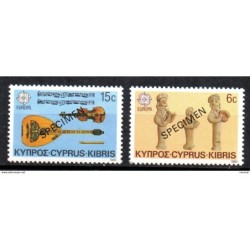 Serie n 6378 chipre sobrecarga especimen