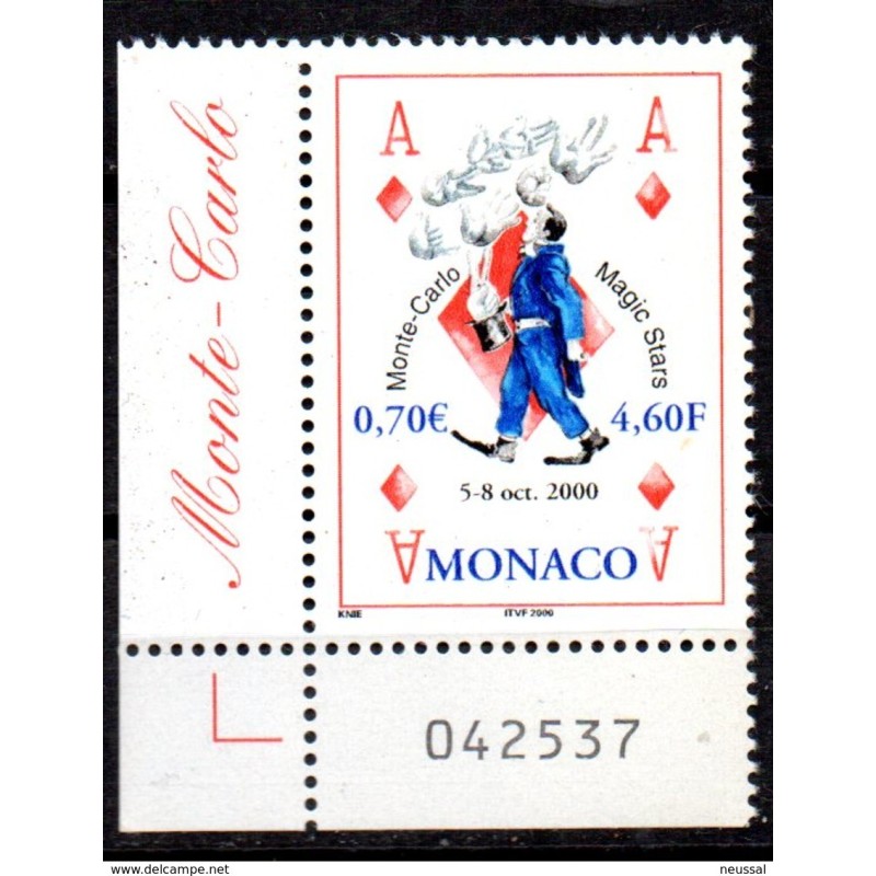 Sello n 2264 Magia monaco Sello n 2264 Magia monaco