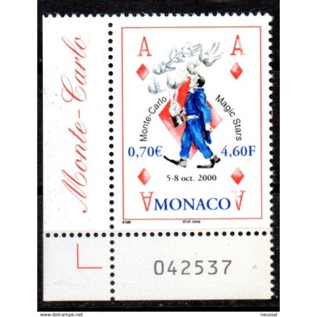 Sello  n 2264  Magia  monaco