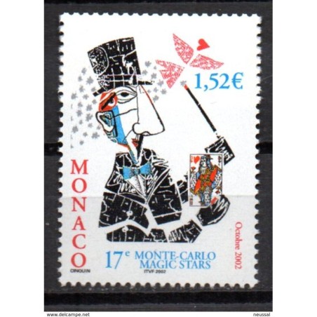 Sello  n 2367  Magia  monaco