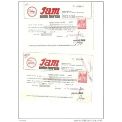 2 hojas de ahorro y credito