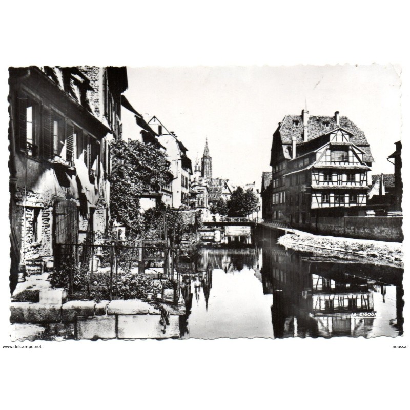 Tarjeta postal de strasbourg de 1954 Tarjeta postal de strasbourg de 1954