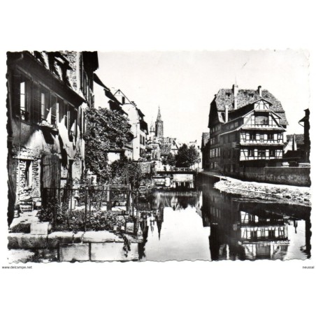 Tarjeta postal  de strasbourg de 1954