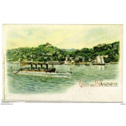 Tarjeta postal  de gruss aus blankenese
