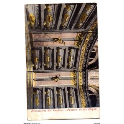 Postal  de monasterio del escorial panteon de los reyes