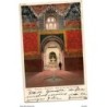 Postal  de granada alhambra sala de las dos hermanas circulada 1908