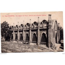 Tarjeta postal  casa codorniu san sadurni de noya edificio para etiquetar botellas