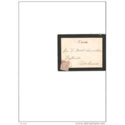 Carta con cuño lugo