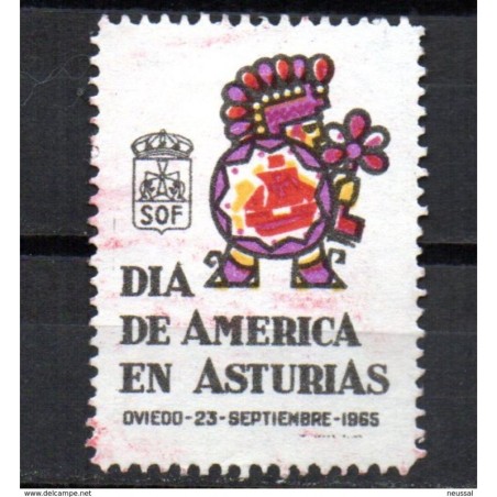 Viñeta dia de las americas en asturias