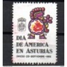 Viñeta dia de las americas en asturias