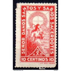 Viñeta de danos santos y sabios sacerdotes