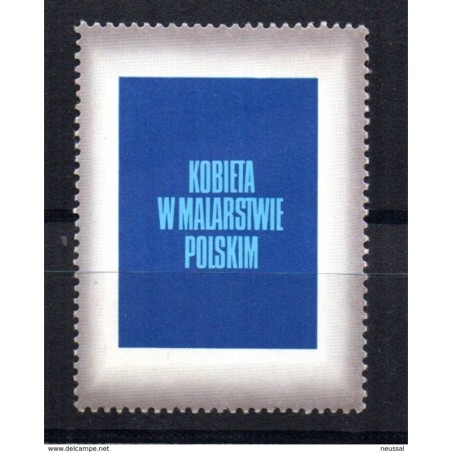 Viñeta de kobieta w malarstwie polskim