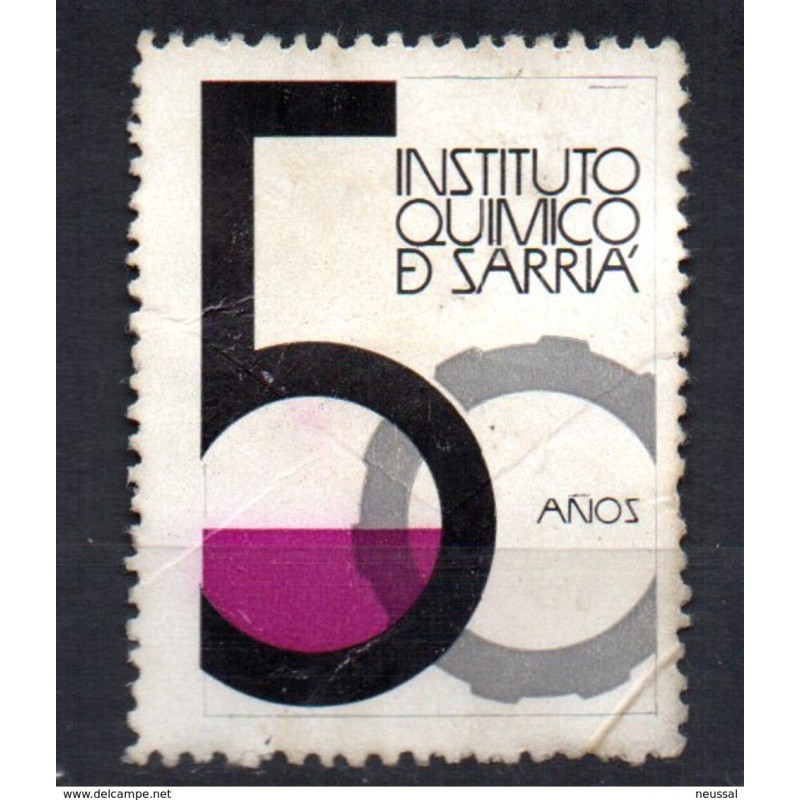 Viñeta instituto quimico de sarria Viñeta instituto quimico de sarria