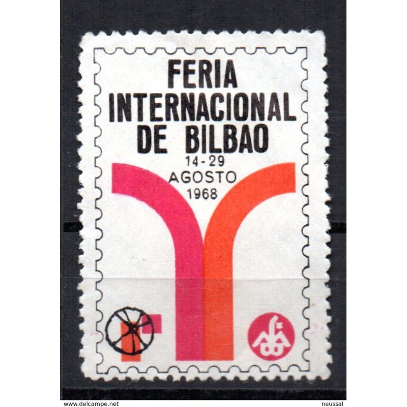 Viñeta feria internacional de bilbao 1968 Viñeta feria internacional de bilbao 1968