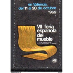 Viñeta VII feria española del mueble de 1969