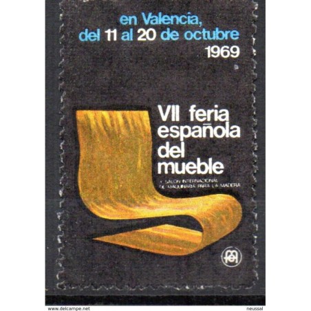 Viñeta VII feria española del mueble de 1969