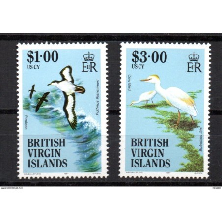 Sellos n 523 y 525 virgin island