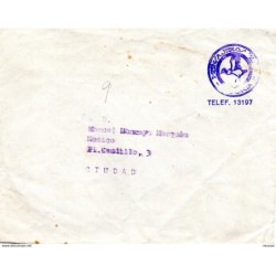Carta con matasellos de mensajeros