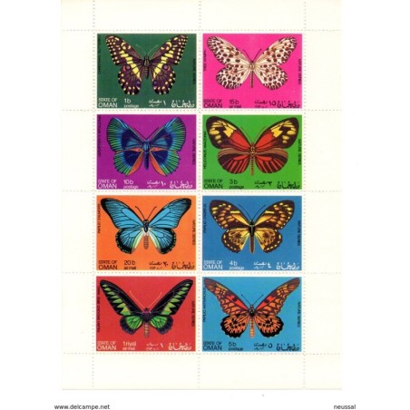 Serie de  oman mariposas