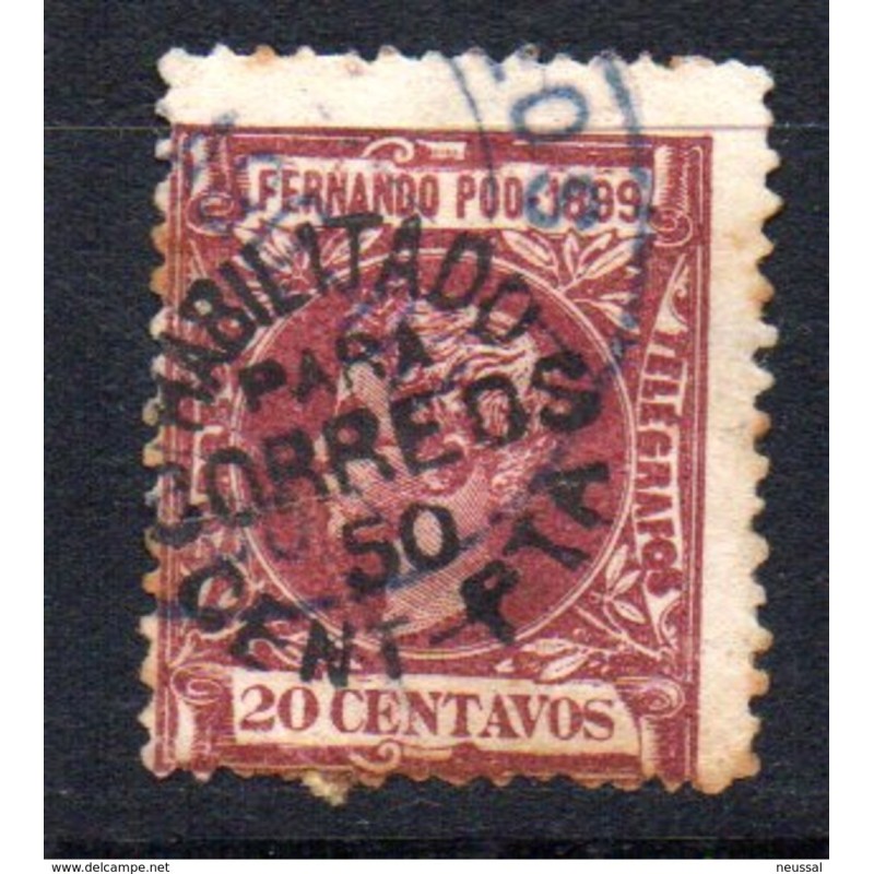 Sello n 71 Fernando po Sello n 71 Fernando po