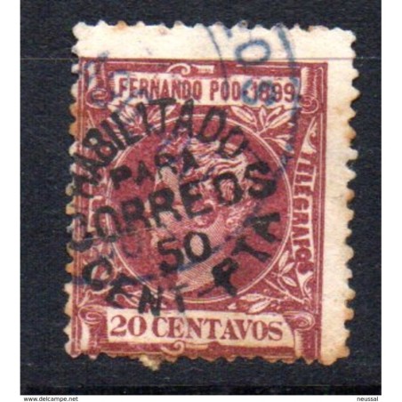 Sello  n 71   Fernando po