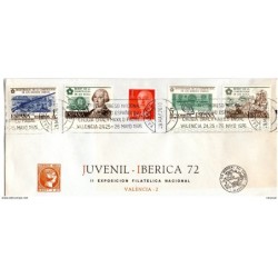 Carta con matasellos commemorativo en rodillo  congreso  nacional cirugia oral de 1976