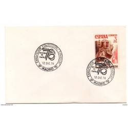 Carta con matasellos commemorativo  exposicion coleciones españolas de 1976