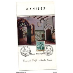 Prospecto con matasellos commemorativo  jornadas filatelicas valencia 1970