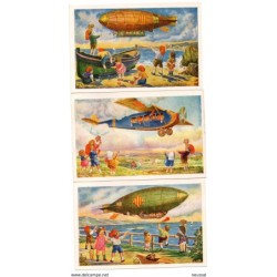 Serie de 5 tarjetas postales de edicion catalana