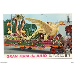 Tarjeta gran feria de julio de 1972