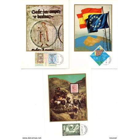 3 Tarjetas maximas diferentes del año 1978