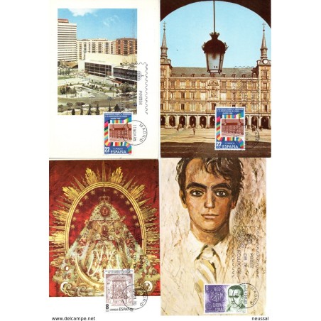 7 tarjetas maximas diferentes 1980