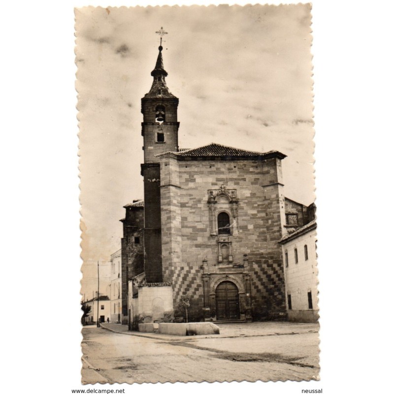 Tarjeta postal de alcazar de san juan ciudad Real iglesia san francisco Tarjeta postal de alcazar de san juan ciudad Real iglesia san francisco