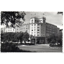 Tarjeta postal de madrid hotel castellana hilton circulada