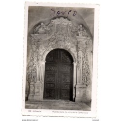 Tarjeta postal de alicante puerta de la capilla de la comunion