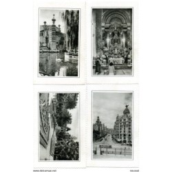 4 tarjetas postales  de valencia