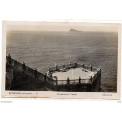 Tarjeta postal de benidorm alicante escaleta del castell