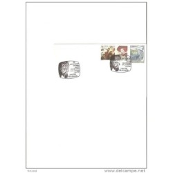 Carta con cuño  Primera  salida procesional malaga