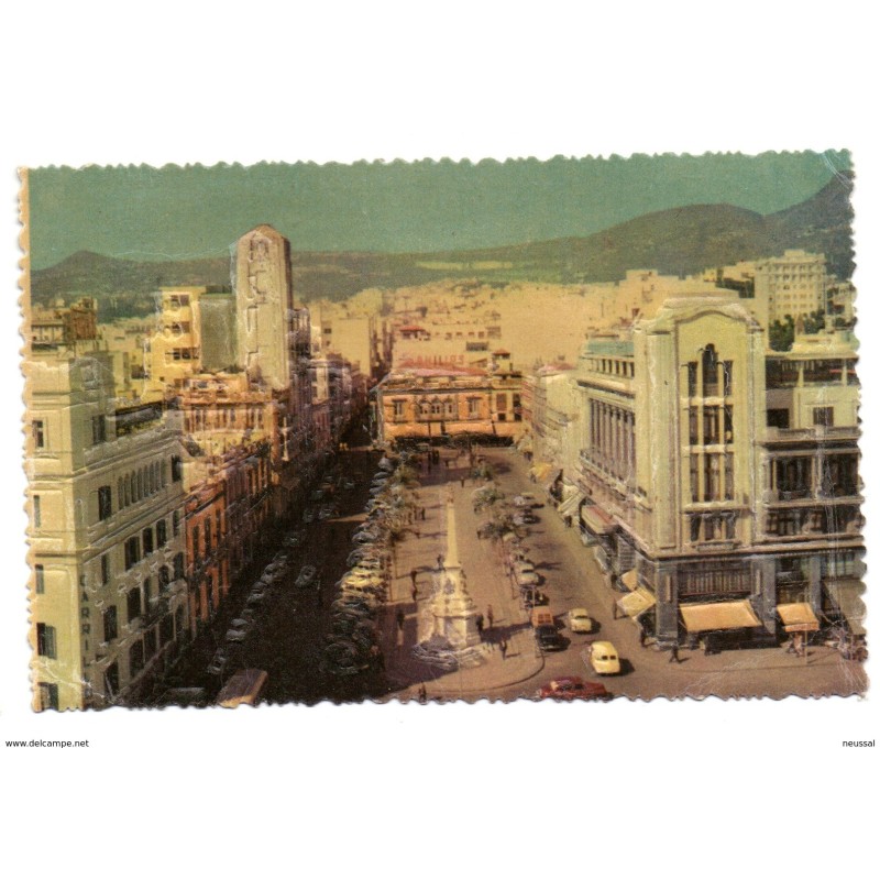 Tarjeta postal de tenerife plaza candelaria Tarjeta postal de tenerife plaza candelaria