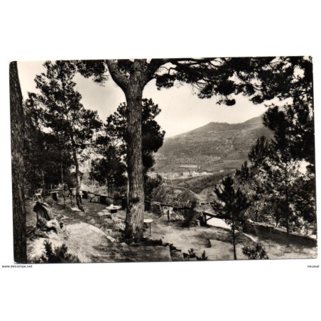 Tarjeta postal de corbera de llobregat Hostal Fisas parque parcial