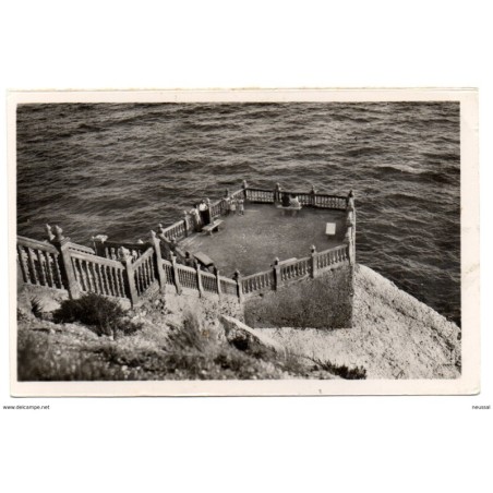Tarjeta postal de benidorm  terraza del castillo