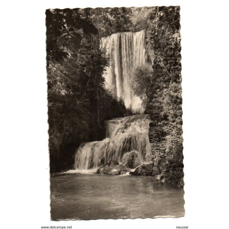 Tarjeta postal zaragoza  cascada