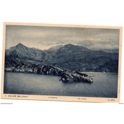 Tarjeta postal  soller mallorca la costa