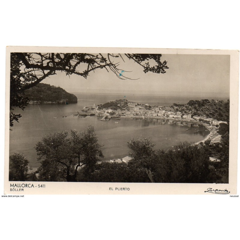 Tarjeta postal mallorca el puerto Tarjeta postal mallorca el puerto