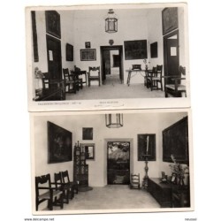 2 tarjetas postales  valldemosa mallorca celdamuseo  de chopin