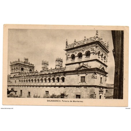 Tarjeta postal  salamanca Palacio de monterrey