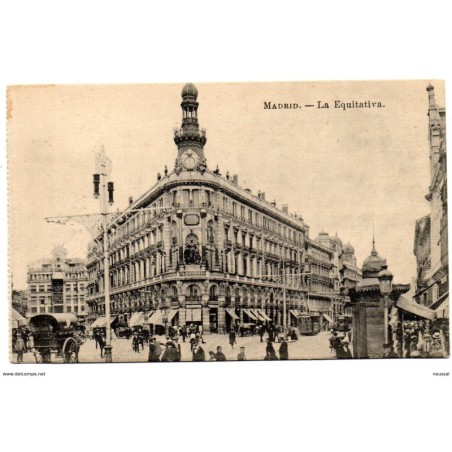 Tarjeta postal  Madrid La equitativa