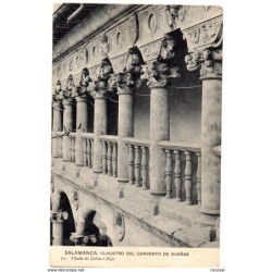 Tarjeta postal salamanca claustro del convento de dueñas circulada