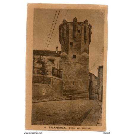 Tarjeta postal salamanca torre del clavero